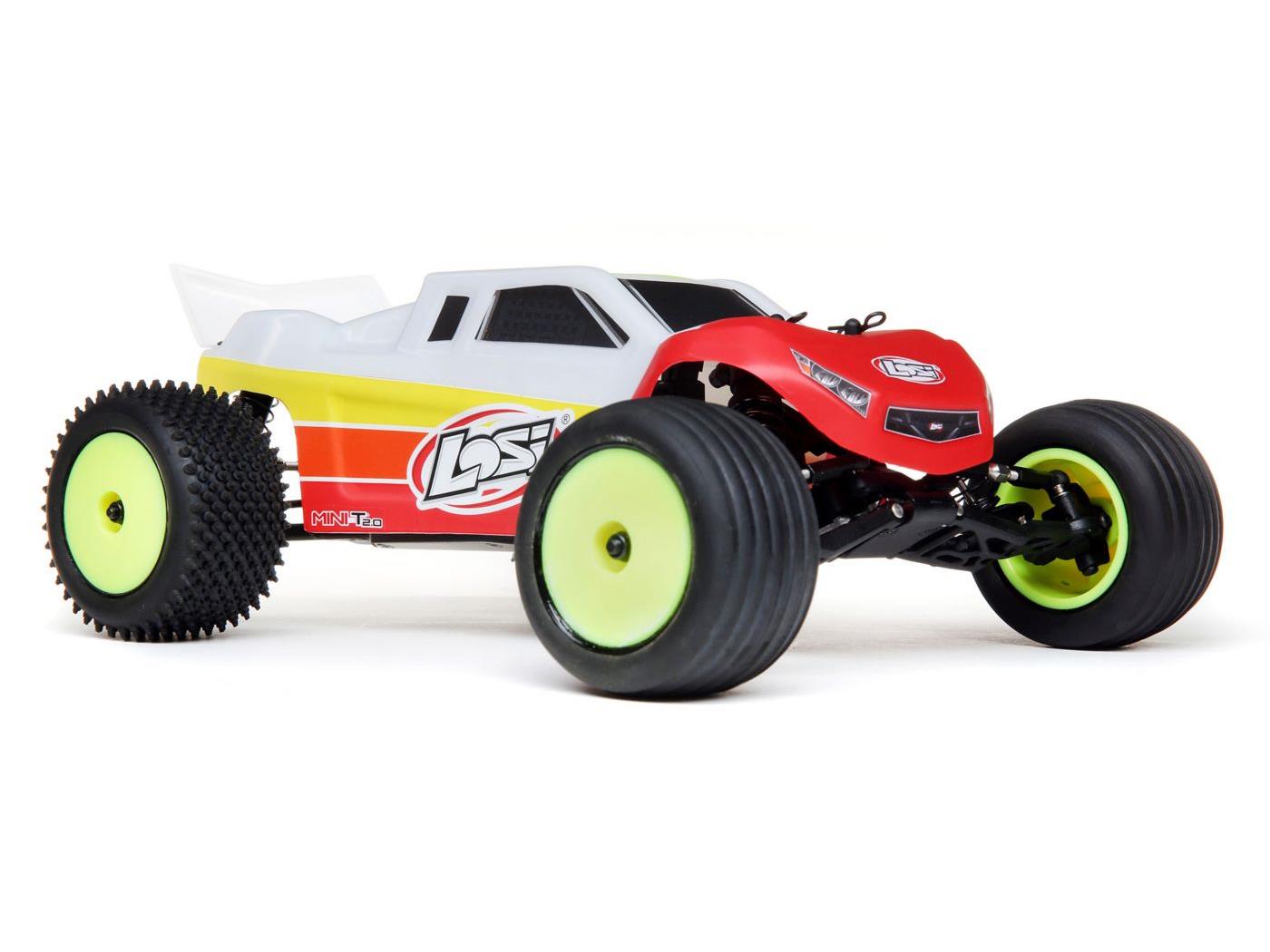 Mini-T 2.0 2WD Stadium Truck Brushless RTR, Red