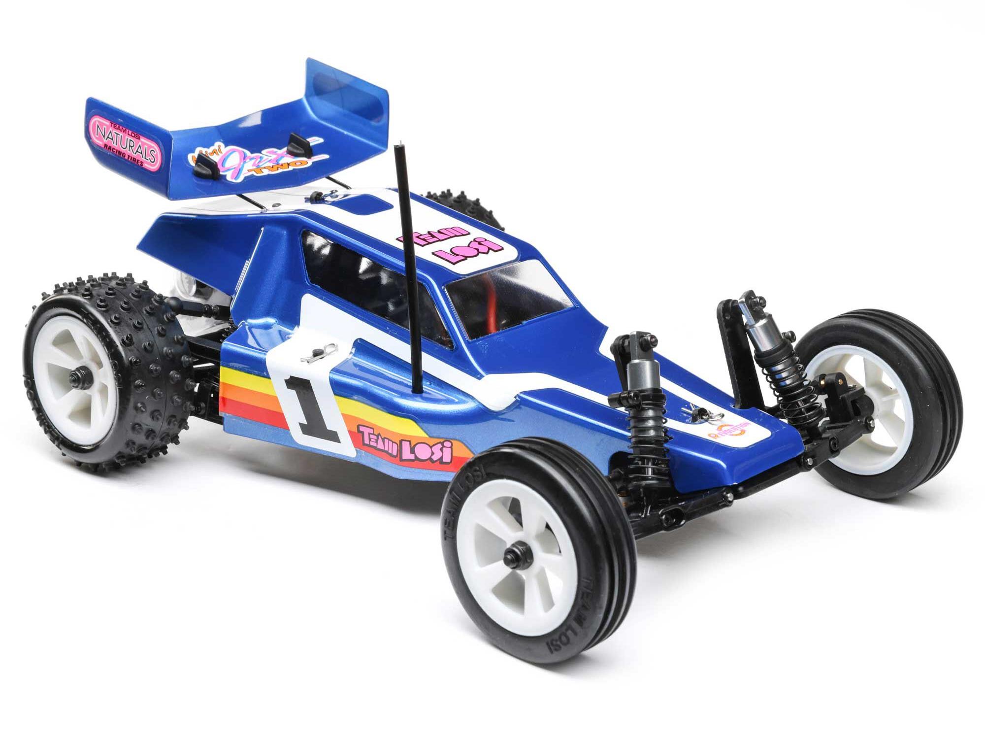 1/16 Mini JRX2 Brushed 2WD Buggy RTR, Blue