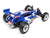 1/16 Mini JRX2 Brushed 2WD Buggy RTR, Blue