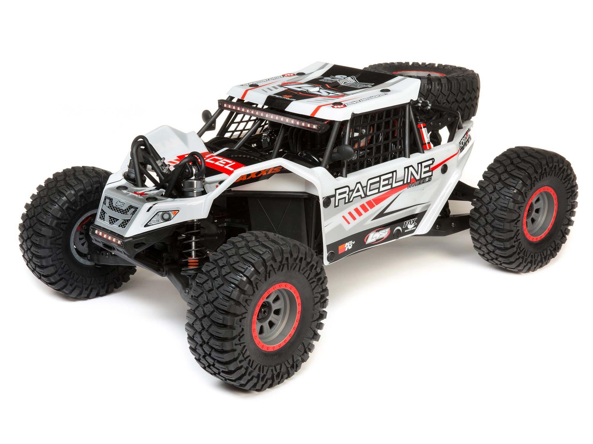 Super Rock Rey: 1/6 4WD Elec Rock Racer, RTR White