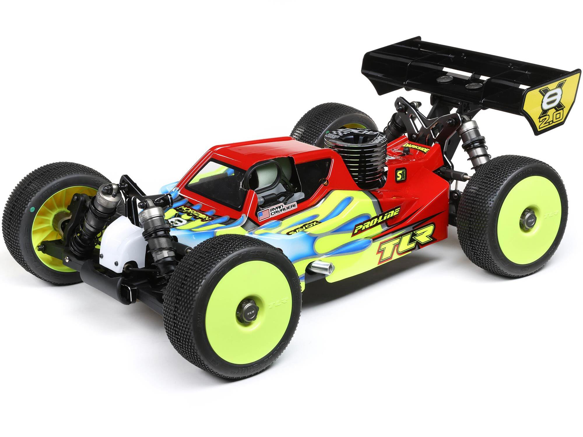 1/8 8IGHT-X/E 2.0 Combo 4WD Nitro/Electric Race Buggy Kit