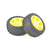 Core RC Buggy Rear Wheel and Tyre Set Yellow Item No. CRA155