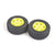 Core RC Spider Rear Tyre & Wheel Set - Yellow Item No. CRA162 - 1818