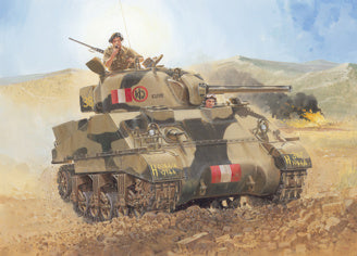 1/35 WWII BRITISH SHERMAN Mk.III MID PRODUCTION SICILY