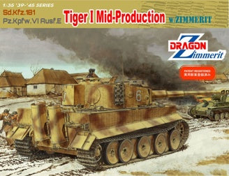 1/35 Tiger I Mid-Produciton  w/Zimmerit