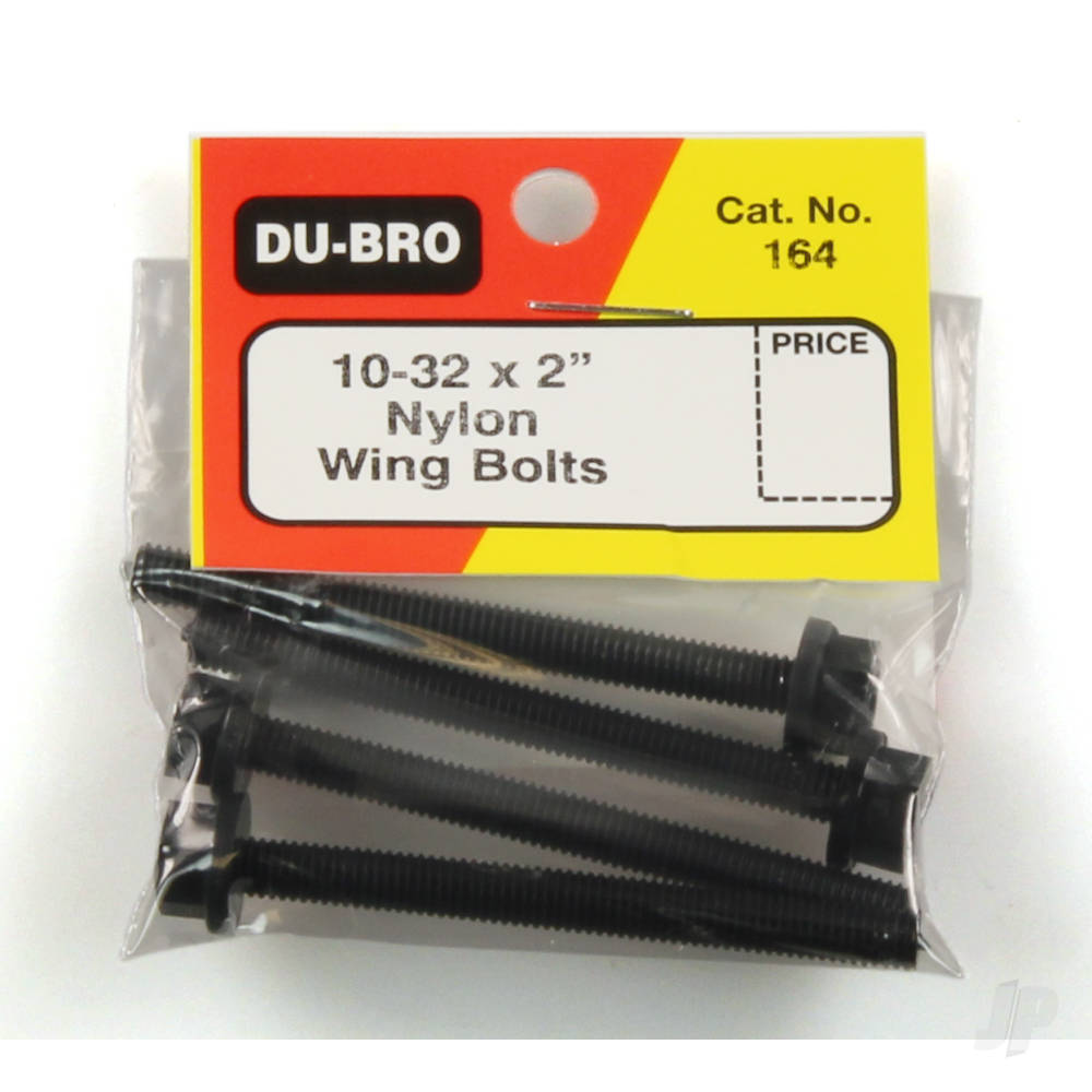 1/4-20 x 2in Nylon Wing Bolts (4 pcs per package)