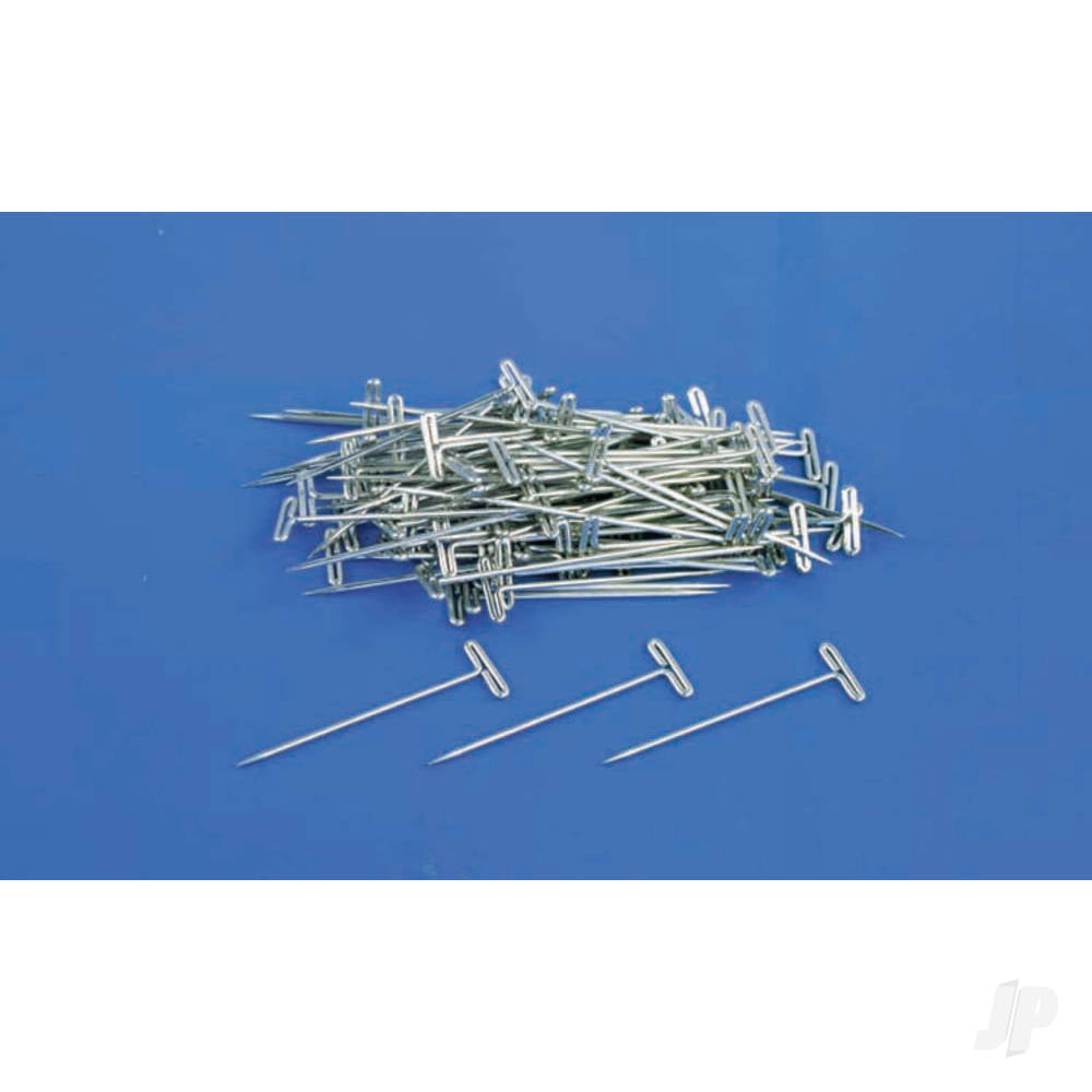 Nickel Plated T-Pins 1-1/4in (100 pcs per package)