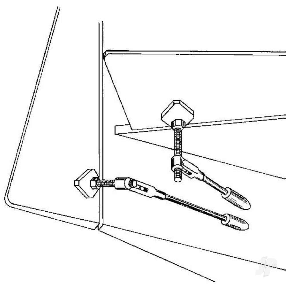 Adjustable Control Horns (2 pcs per package)