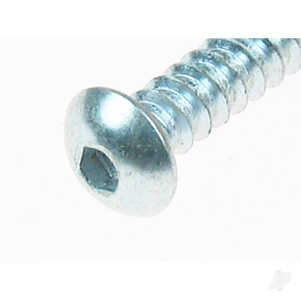 2 x 3/8 Button Head Sheet Metal Screws (8 pcs per package)