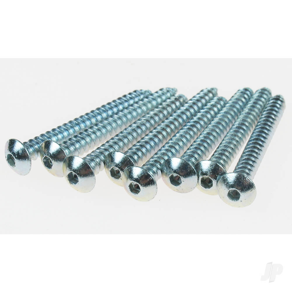 2 x 1/2 Button Head Sheet Metal Screws (8 pcs per package)