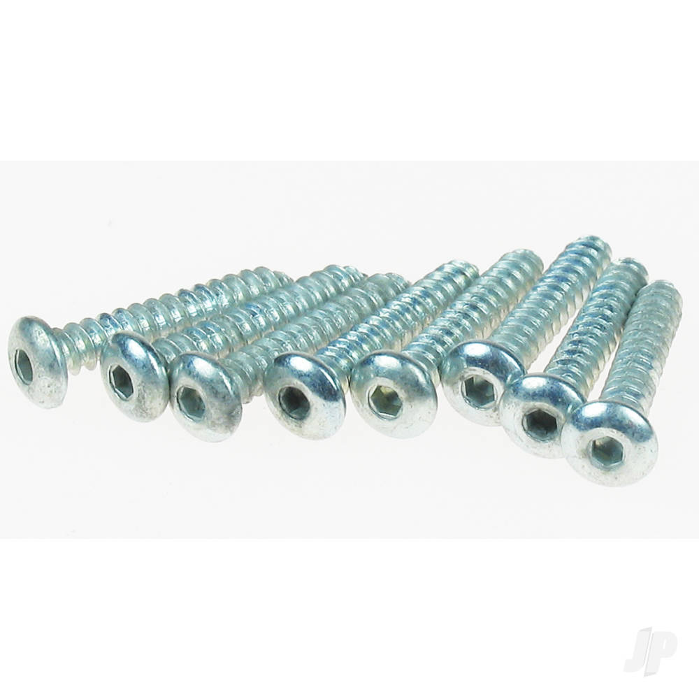 2 x 1/2 Button Head Sheet Metal Screws (8 pcs per package)