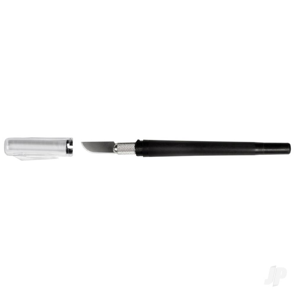 K3 Pen Knife, Light Duty Round Handle with Safety Cap (Carded)