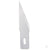 #2 Straight Edge Blade, Shank 0.345