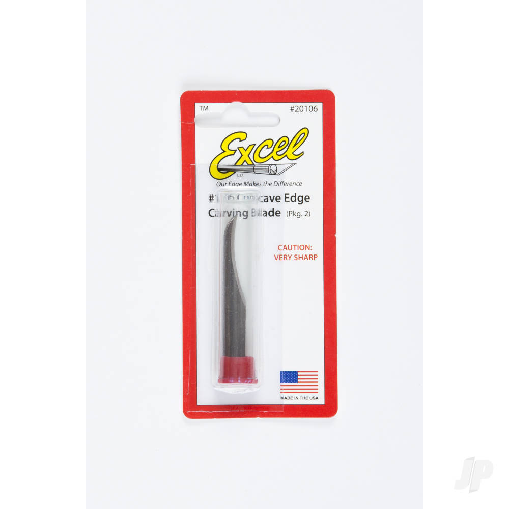 Carving Blade, Concave (2 pcs) (Carded)