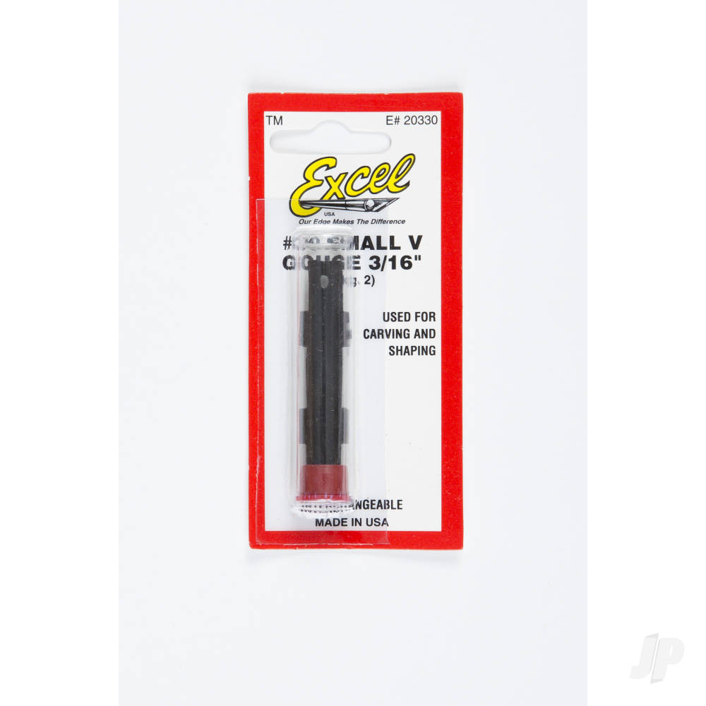 Carving Gouge, Small V (2 pcs) (Carded)