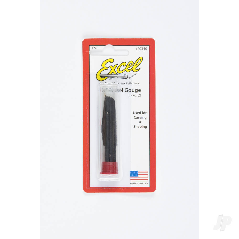 Carving Gouge, Large V (2 pcs) (Carded)