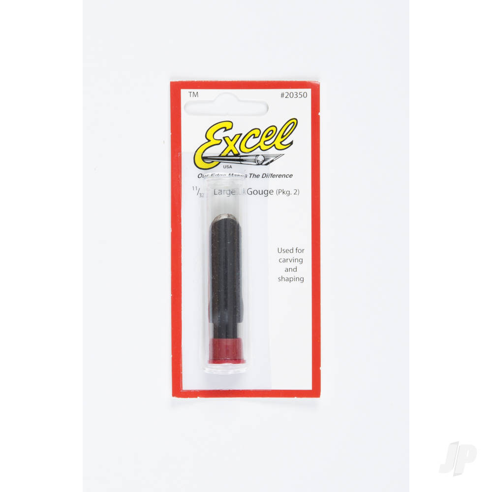 Carving Gouge, Large U (2 pcs) (Carded)