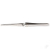 4.5in Pointed Self Closing Stainless Steel Tweezers (Carded)