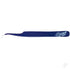 Slant Point Fine Point Tweezers, Blue (Carded)