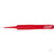 Straight Point Fine Point Tweezers, Red (Carded)