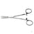 5in Curved Nose Stainless Steel Hemostats (Carded)