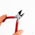 4.5in Spring Loaded Soft Grip Wire Cutter (Carded)