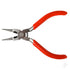 5in Spring Loaded Soft Grip Plier, Round Nose with Side Cutter (Carded)