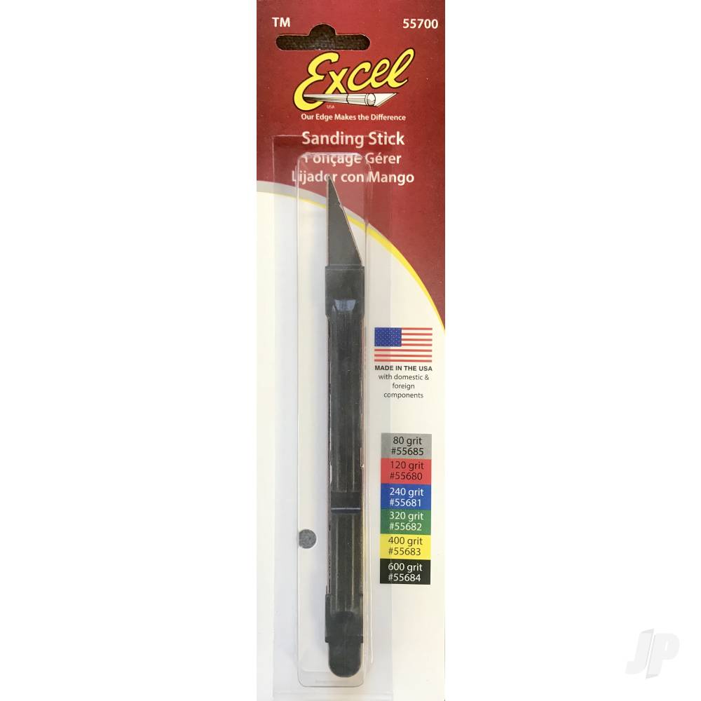 Sanding Stick with #600 Belt (Carded)