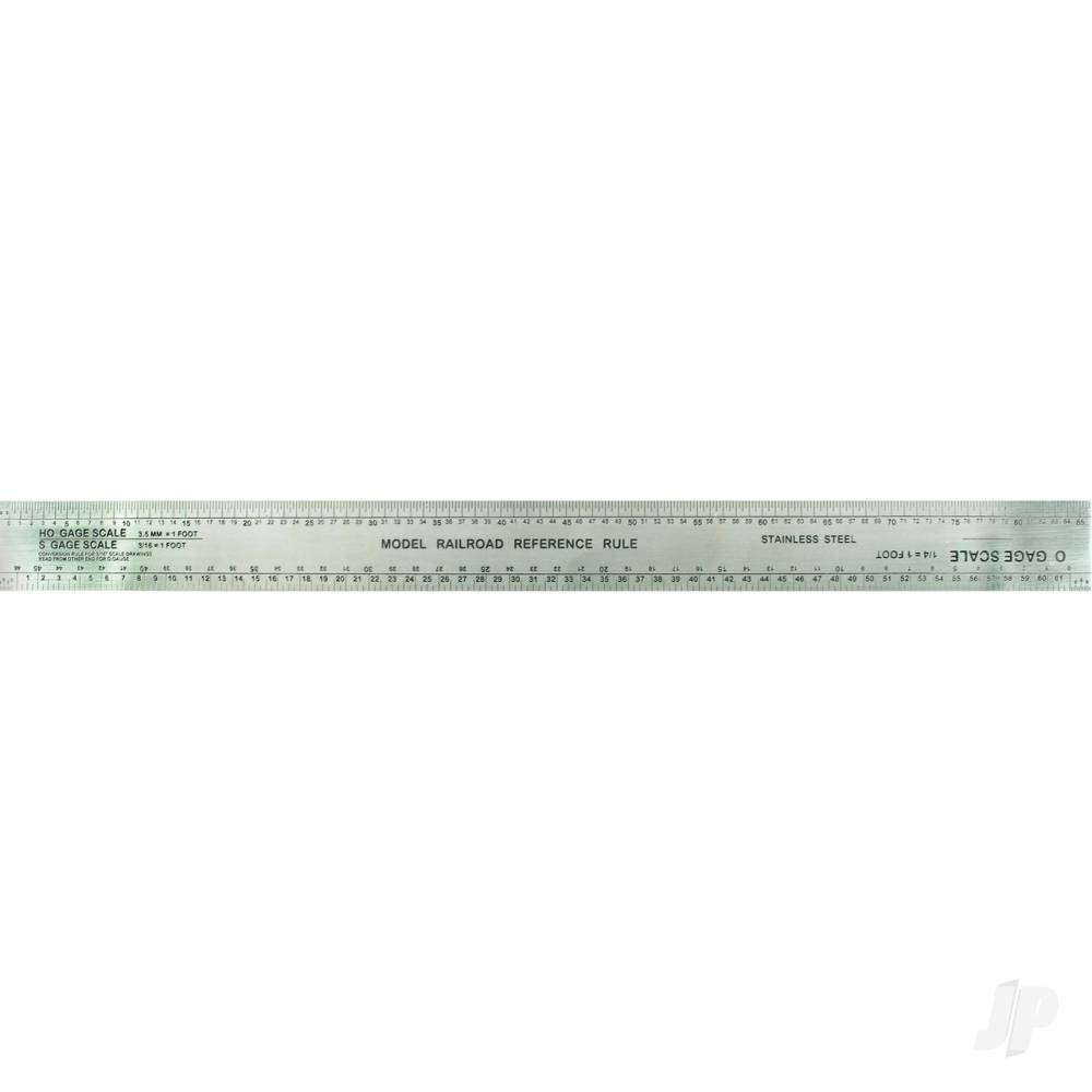 12in Scale Model Railroad Reference Ruler