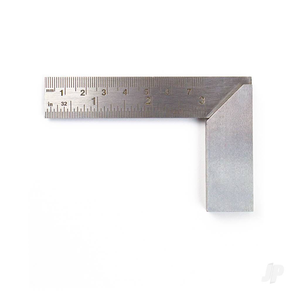 3in (7.62cm) Precision Carbon Steel Machine Square (Bulk)