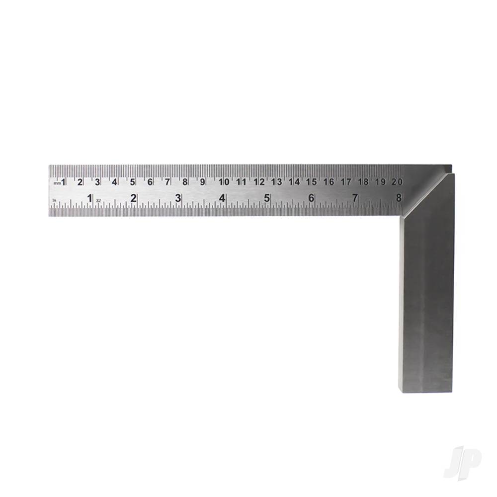 8in (20.32cm) Precision Carbon Steel Machine Square (Bulk)