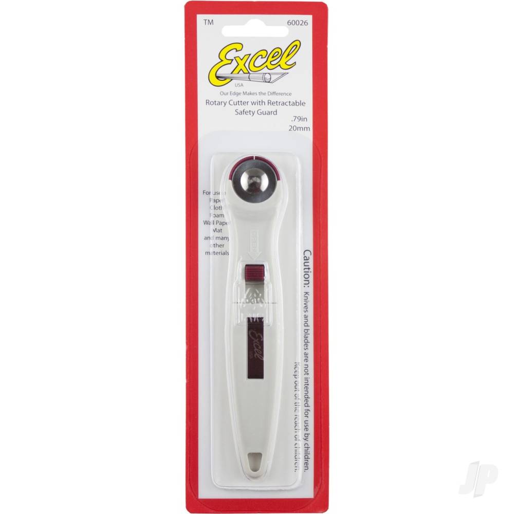 20mm Ergonomic Rotary Cutter (Carded)