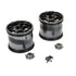 420S Force Wheel w/cap, Blk Chrome (2): LST