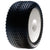 1/8 XTT TruggyTire,Bl,Mntd,w/ Wht Whl,0 0ffset (2)