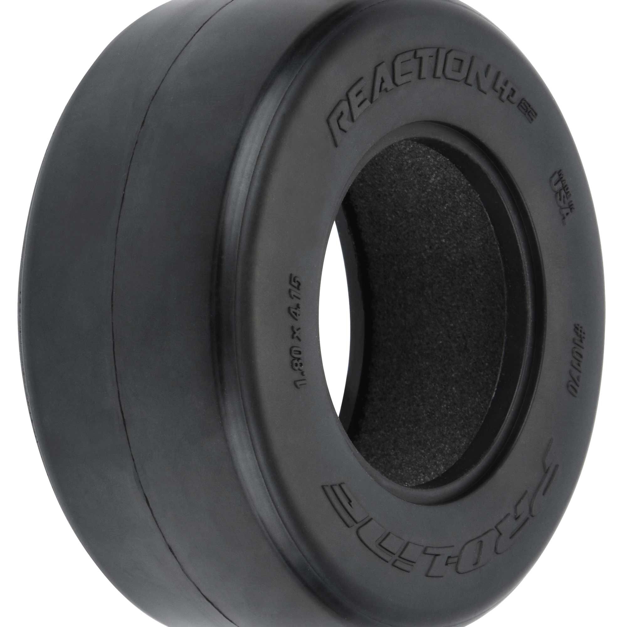 1/10 Reaction HP BELTED S3 Rear 2.2"/3.0" Drag Racing Tire (