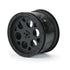 1/10 Showtime Rear 2.2" 12mm Sprint Car Wheels (2) Black