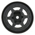 1/10 Holcomb F/R 1.9" 12mm Crawler Bead-Loc Wheels (2) Black