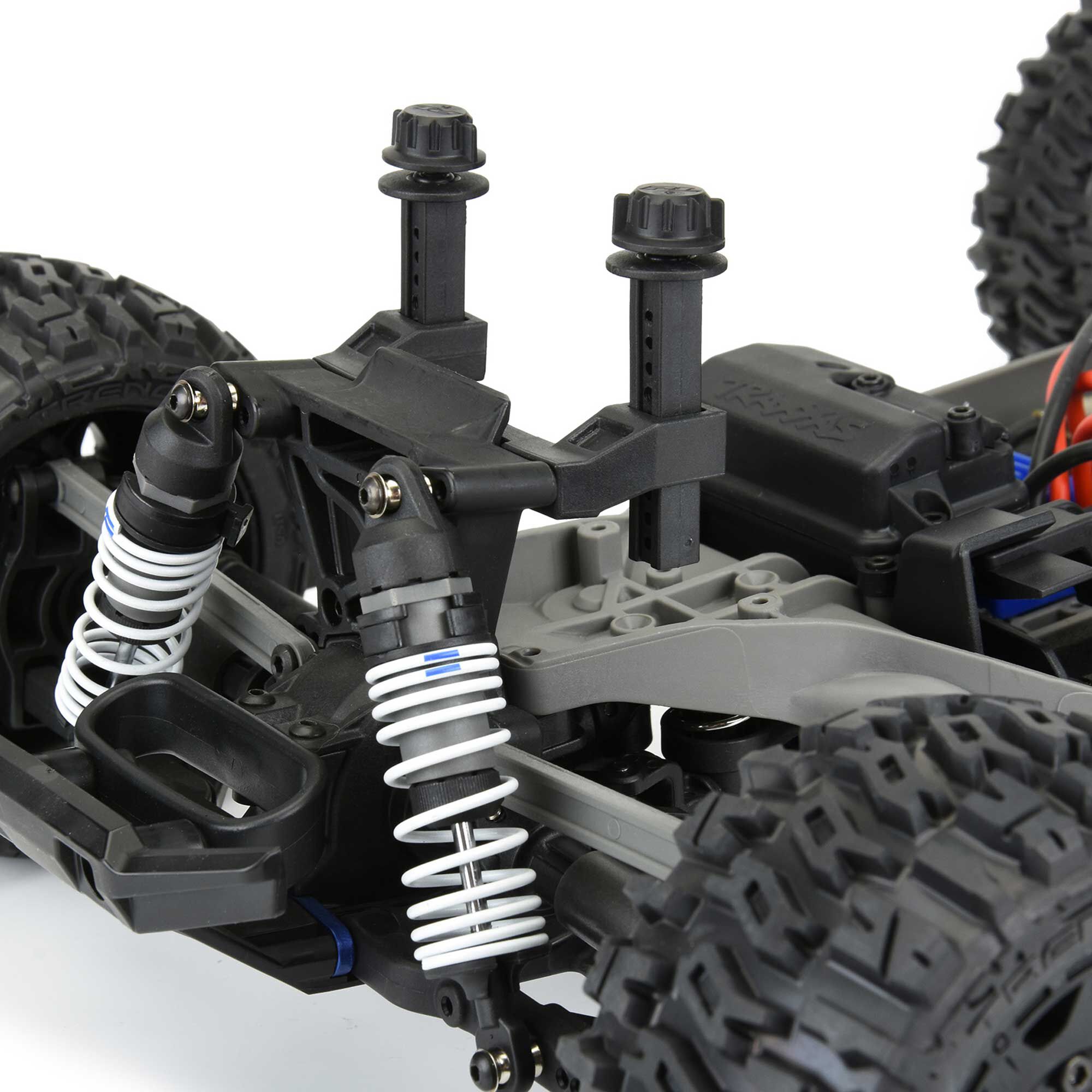 1/10 Extended Front/Rear Body Mounts: Rustler 4x4