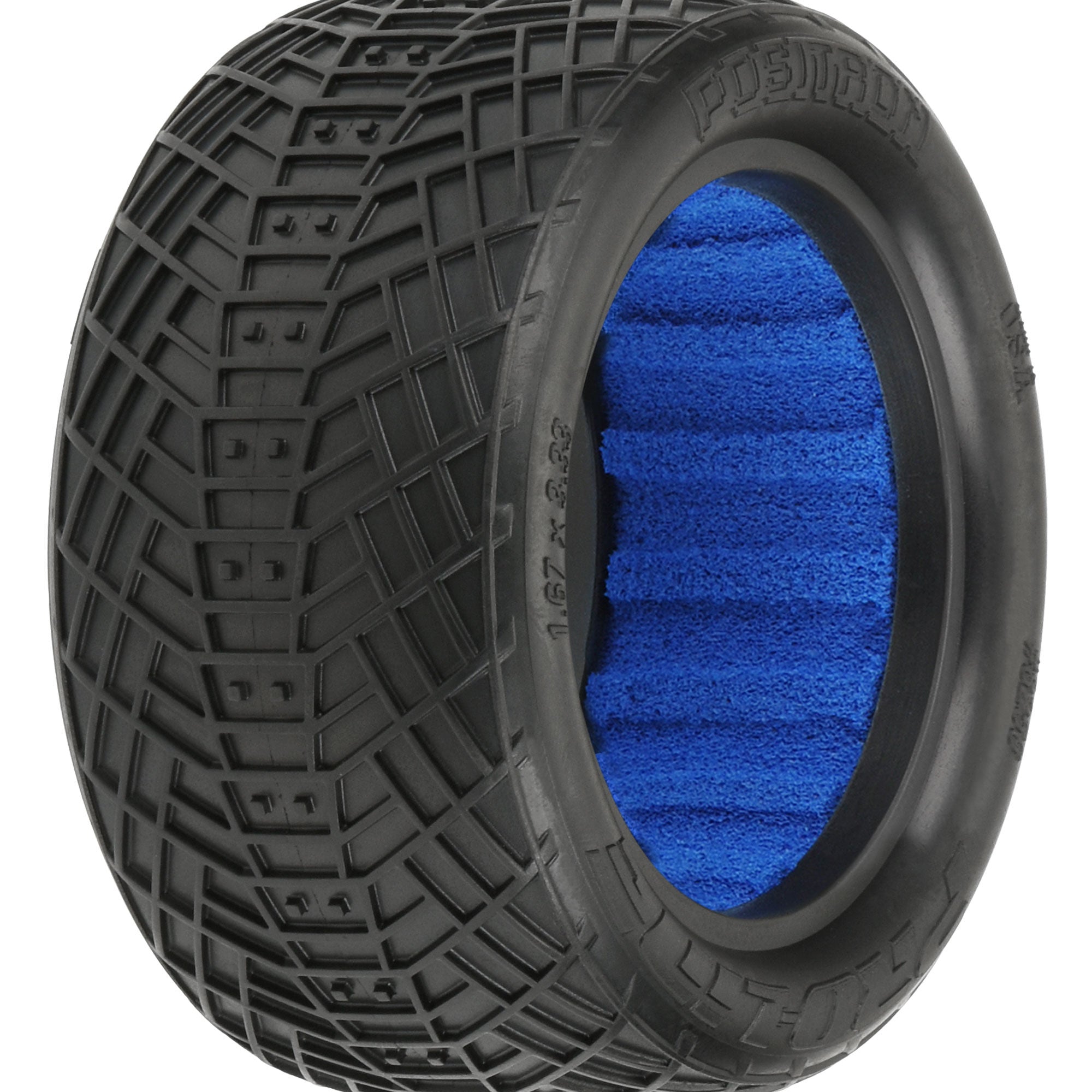 1/10 Positron MC Rear 2.2" Off-Road Buggy Tires (2)