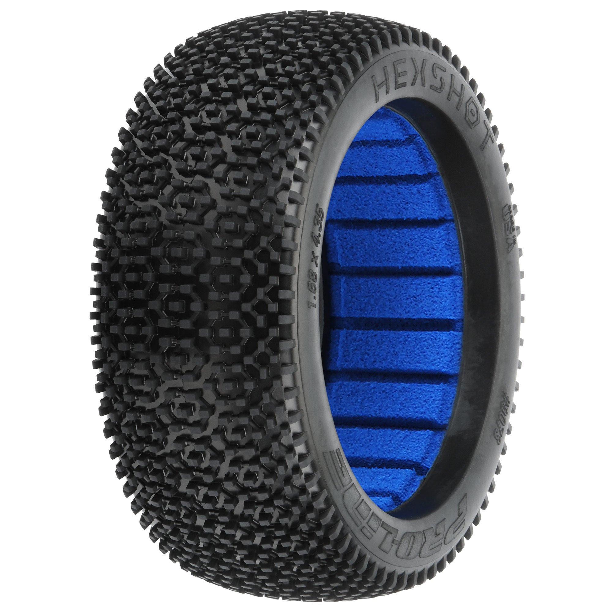 1/8 Hex Shot M3 Front/Rear Off-Road Buggy Tires (2)