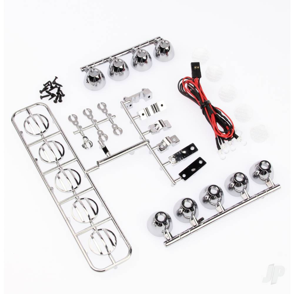 LED Crawler Light Bar Set (Electroplate)