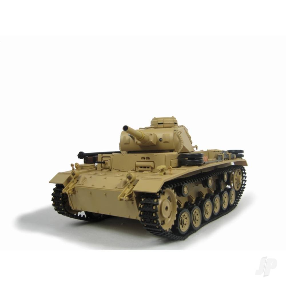 1:16 German Tauch Panzer III (2.4GHz + Shooter + Smoke + Sound)