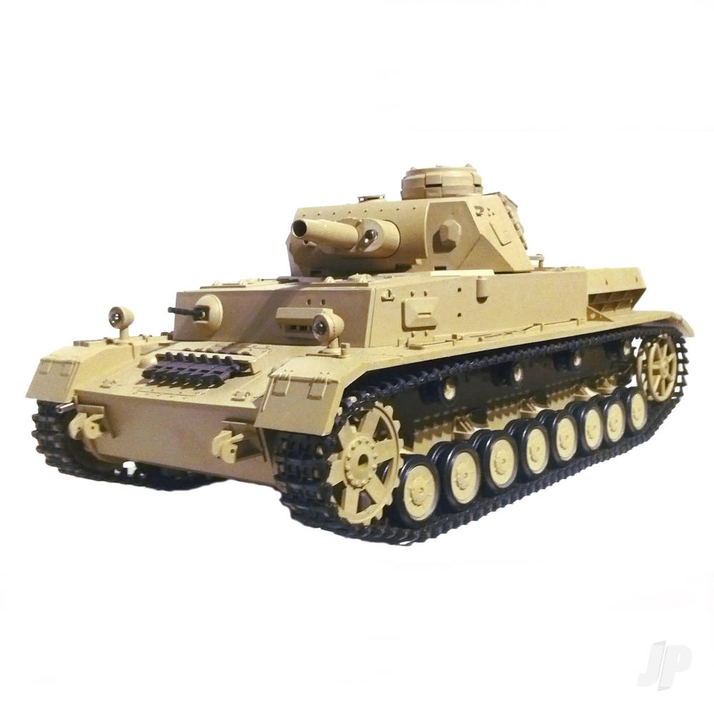 1:16 Dak PZKPFW.IV AUSF. F-1 with Infrared Battle System (2.4GHz + Shooter + Smoke + Sound)