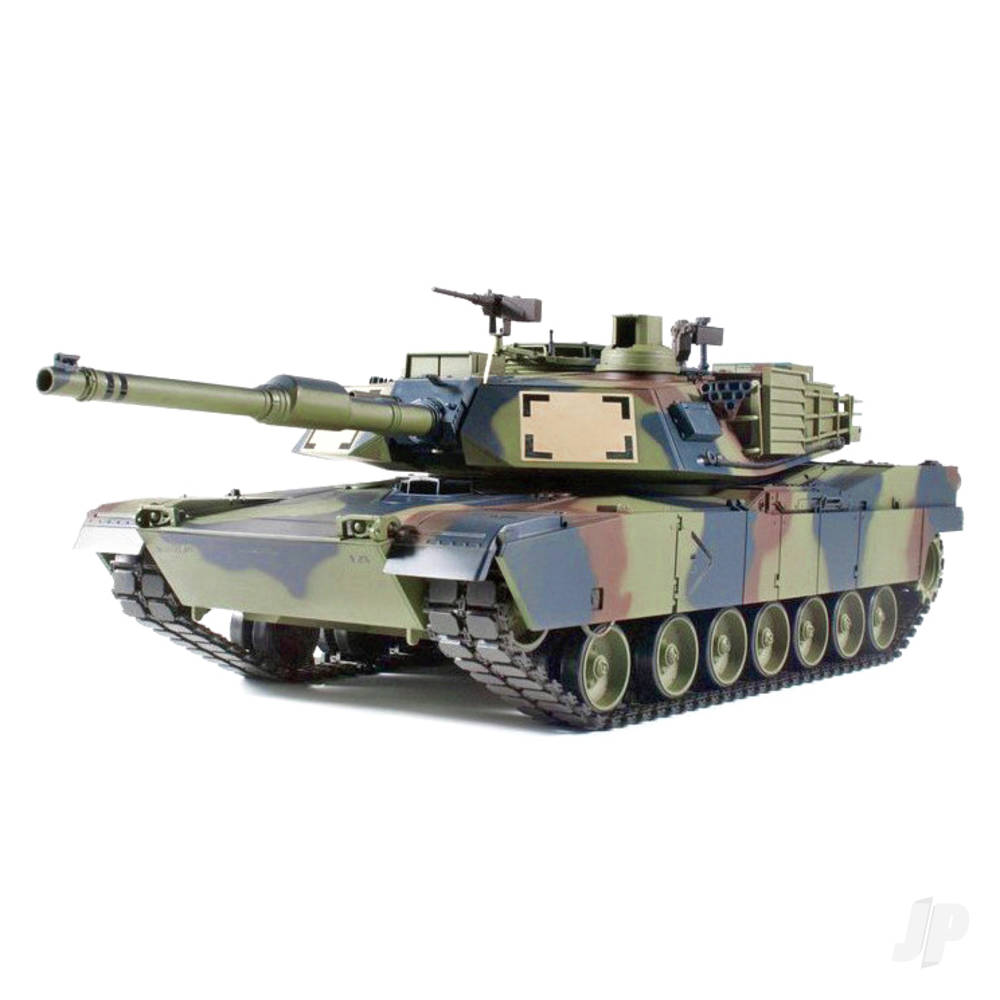 1:16 U.S. M1A2 Abrams with Infrared Battle System (2.4Ghz + Shooter + Smoke + Sound + Metal Gearbox)