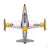 T-33 8kg Turbine Foam Jet, Yellow Ribbon (PNP, no turbine) XT60