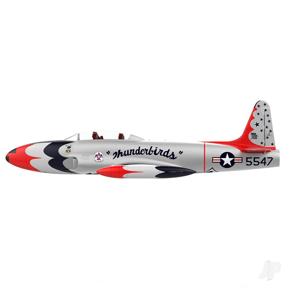 T-33 120mm EDF Foam Jet, Thunderbird (Kit)