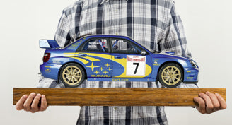 Full Kit Subaru Impreza 1/8 Scale Metal Kit