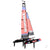 Binary 400mm Mini Catamaran Sailboat 2.4GHz RTR, Red