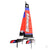 Binary 400mm Mini Catamaran Sailboat 2.4GHz RTR, Red