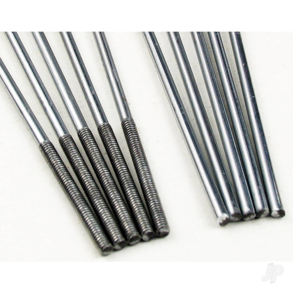 8.0in M2 Threaded Control Rod (Pushrod) (10 pcs)